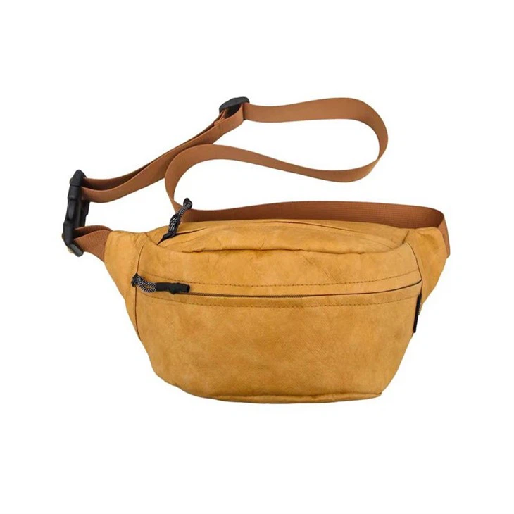 Crossbody pecyn fanny tyvek gwrth -ddŵr arferol